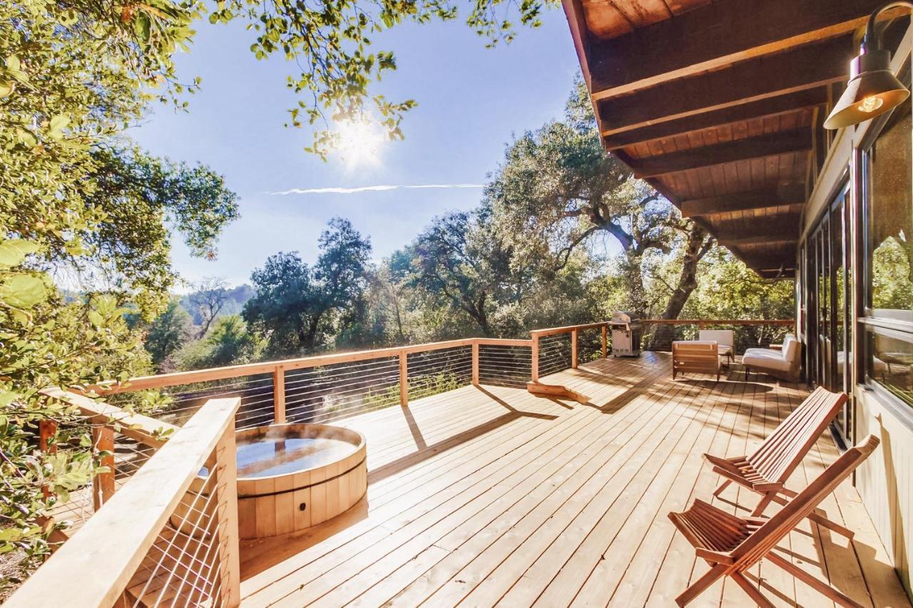 Hot Tub Disney Train Track In Julian Amazing Views Exterior foto