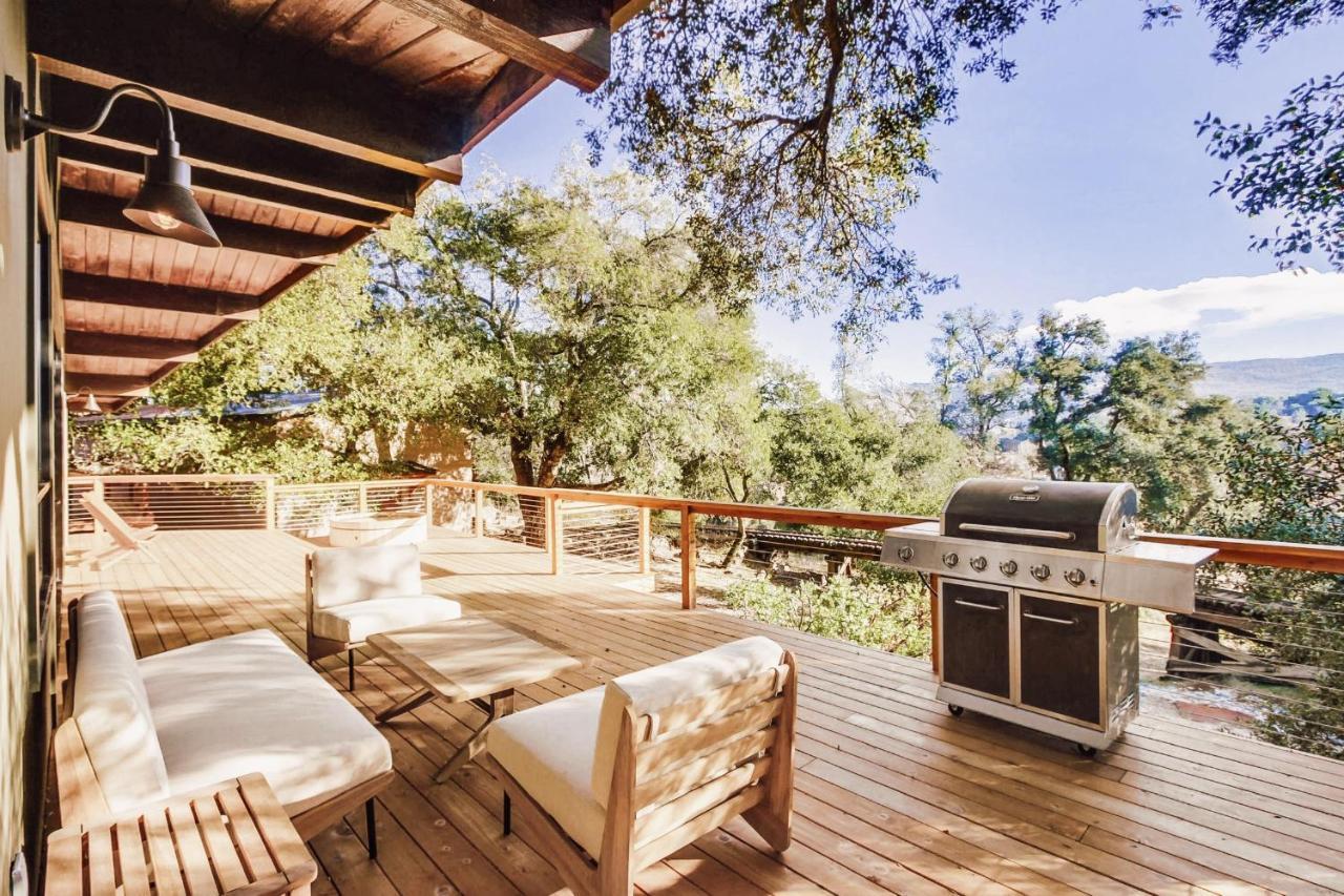 Hot Tub Disney Train Track In Julian Amazing Views Exterior foto